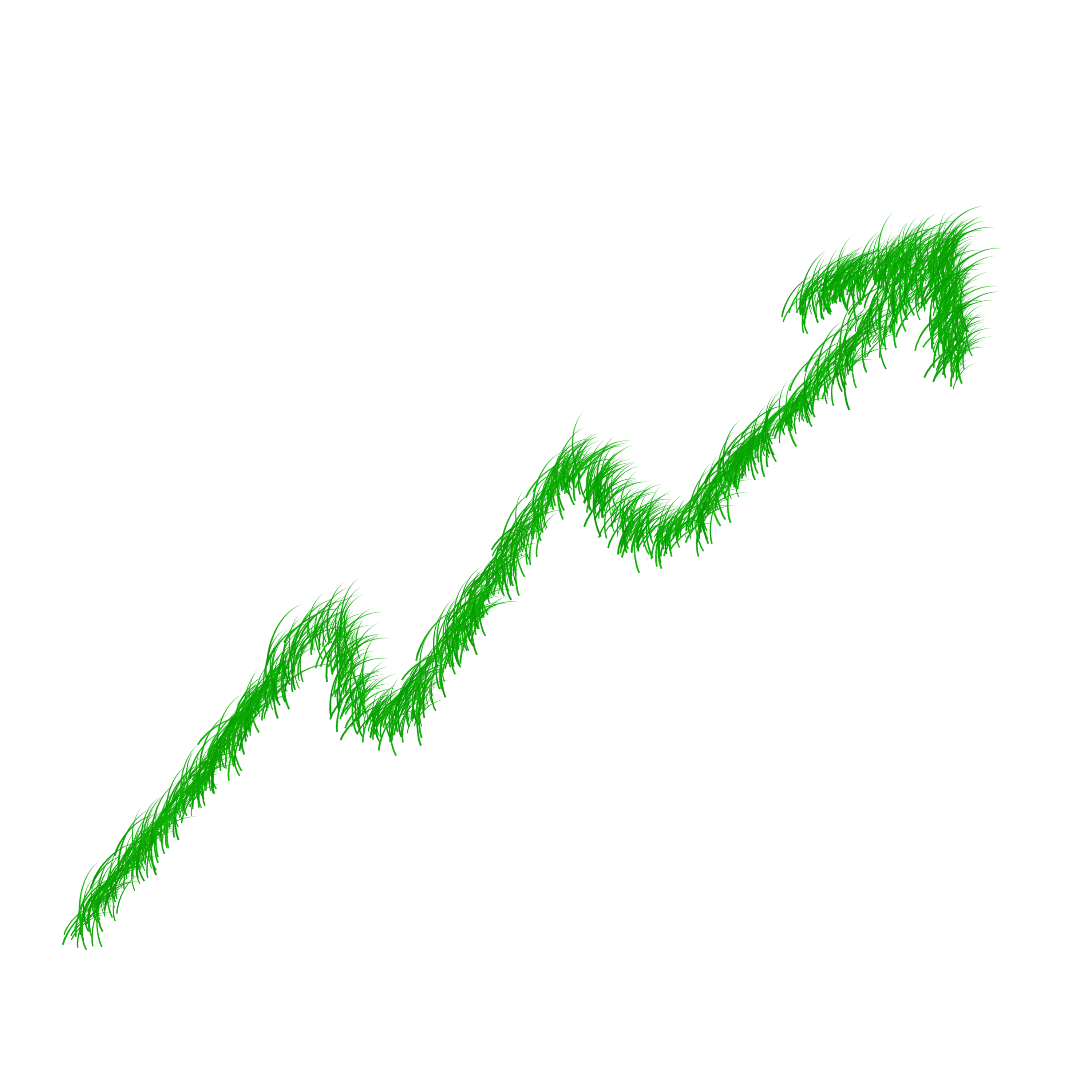 Green Climb Growth royalty-free stock illustration. Free for use & download